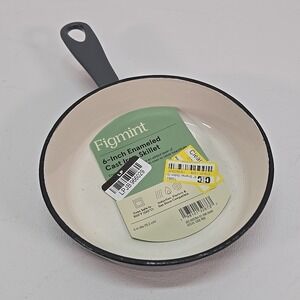 Figmint 6" Enameled‎ Cast Iron Skillet Sage Green